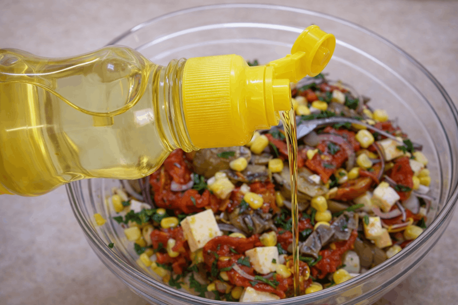 🥗 Шарена салата с кашкавал-Стъпка-3613